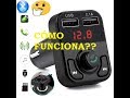 REPRODUCTOR MP3 BLUETOOTH PARA COCHE!!!! TOP 1!!! TUTORIAL FUNCIONAMIENTO!!