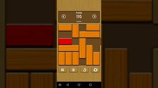 how to play unblock me game level 108 - level 110 #short # gameshort screenshot 5