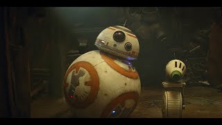 BB-8 being cute for one minute and thirty-eight seconds
