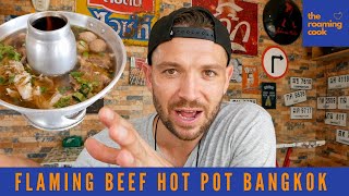 Grandma’s 50 Year Old FLAMING BEEF HOTPOT -  Bang Phai Bangkok