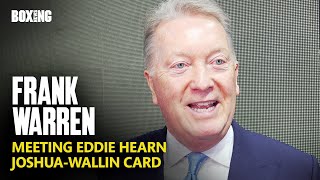 Frank Warren Reveals Eddie Hearn First Conversation