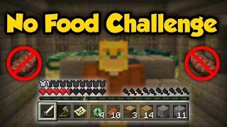 ATTEMPT: Can You Beat Minecraft Without Eating (Or Dying)