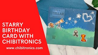 Interactive Light Up Card With Lawn Fawn and Chibitronics