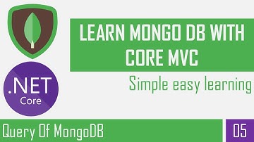 Query of MongoDB | MongoDB Command | MongoDB | Asp.Net Core Mvc