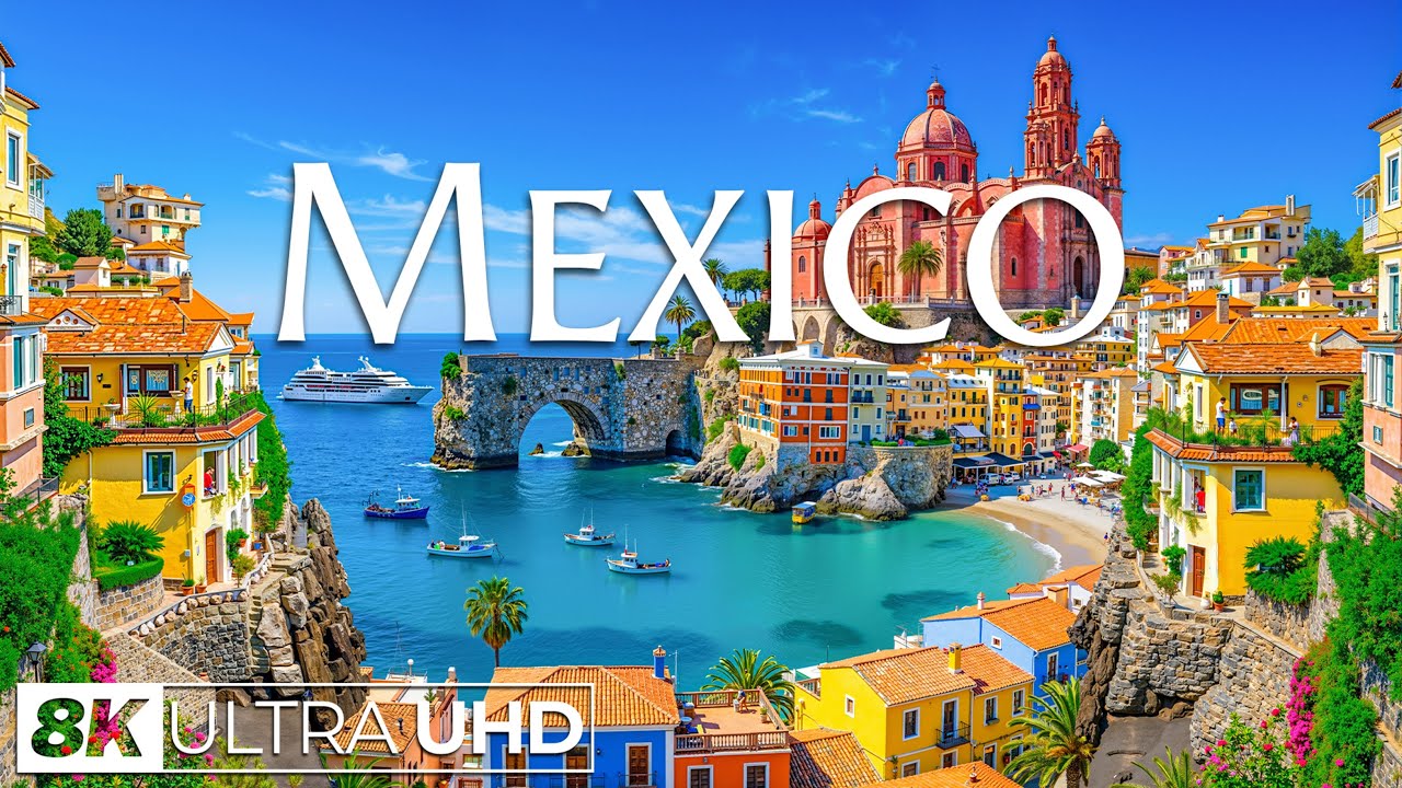 Чудеса Мексики 8K UHD | Древние цивилизации, города и разнообразные ландшафты
