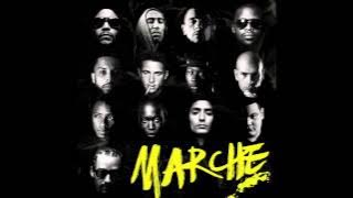 Soprano, Akhenaton, Disiz, Dry, Lino, Nekfeu, Nessbeal, Sadek, Sneazzy & Taïro (Film La Marche)