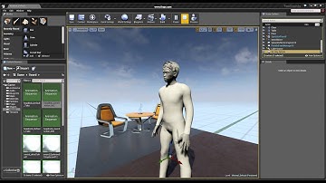 Blender to UE4 Character Animation test.