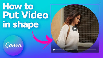 Canva how to put video in shape