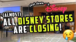 Which Disney stores are closing?