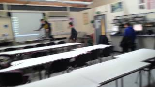 Very Funny Guy Stuck In A Chair