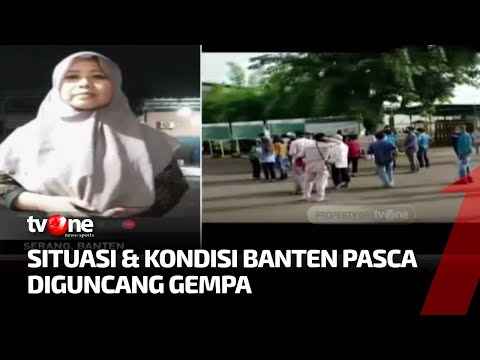 Dekat Dengan Titik Pusat Gempa Begini Situasi Daerah Serang, Banten | AKIM tvOne