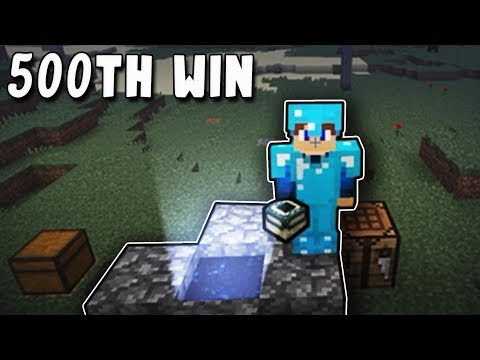 Building End Portal in UHC! [500th Win]