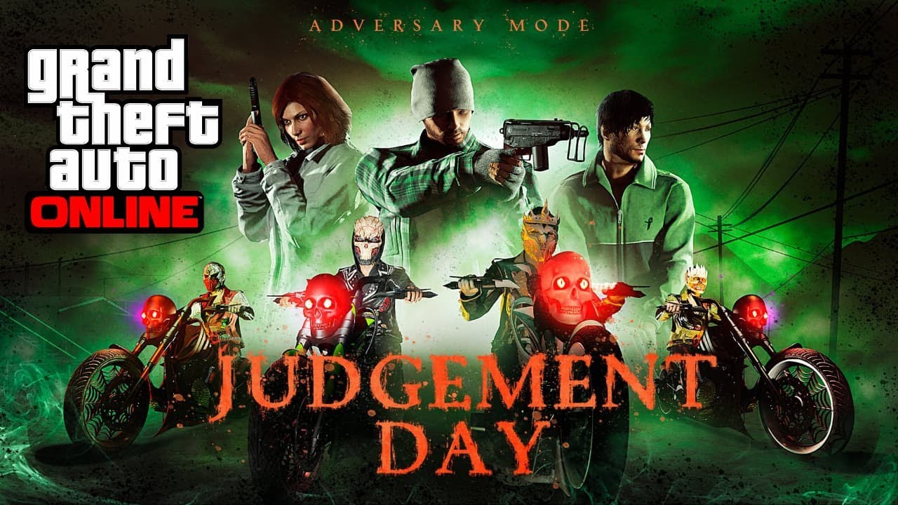GTA Online: Judgement Day Halloween Adversary Mode Gameplay | 2X GTA$ & RP | Spooky Showdown 👻