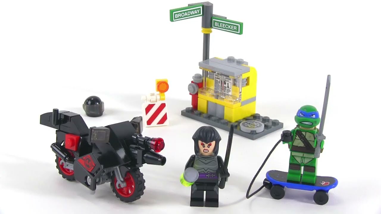 🔄 LEGO Teenage Mutant Ninja Turtles Karai Bike Escape review