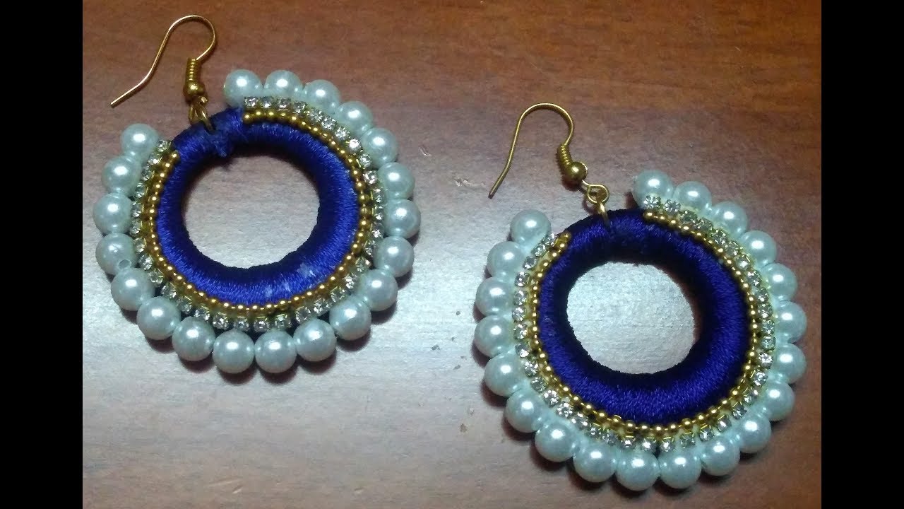 Pearl Earrings Fashionable Pearl Earrings Design Designer Fancy