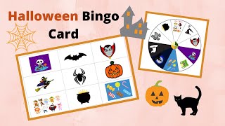 Halloween Bingo for Preschoolers in Google Slides! screenshot 1