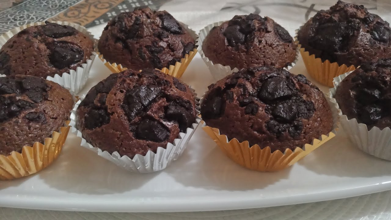 How To Make Chocolate Muffins Cake Recipe Cooking Video J Kitchen