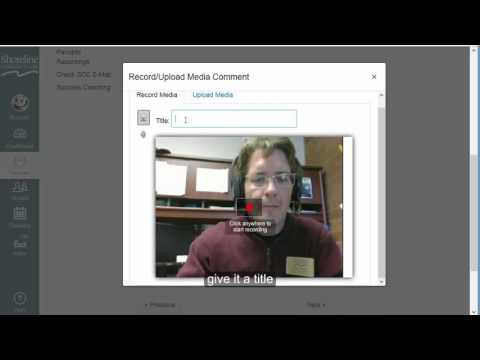 Submitting assignments using Canvas