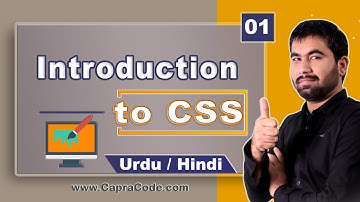 01 Introduction to CSS  -  CSS Complete Course in Urdu Hindi