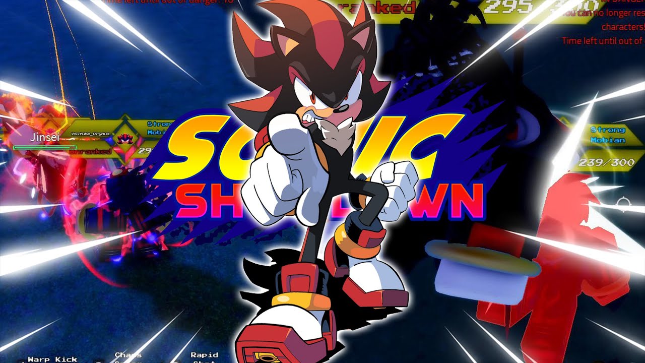 Shadow Reworked THIS SHADOW REWORK (and Turbo Mecha) IS AMAZING IN SONIC SHOWDOWN - YouTube