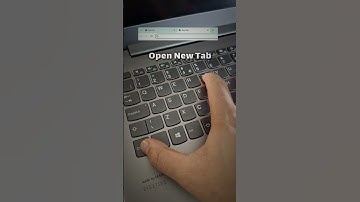 Open New Tab (Shortcut) |  #computer #typing #keyboard #asmr #tricks  #fasttypingkeyboard