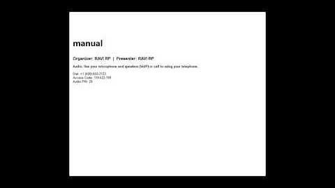 Manual Testing Online/Offline Training