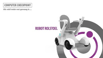 Robot Rolstoel brengt je overal heen waar je wil | Robot Center Computer Checkpoint
