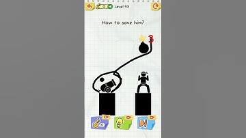 Draw 2 Save Gameplay - Level 93 #shorts