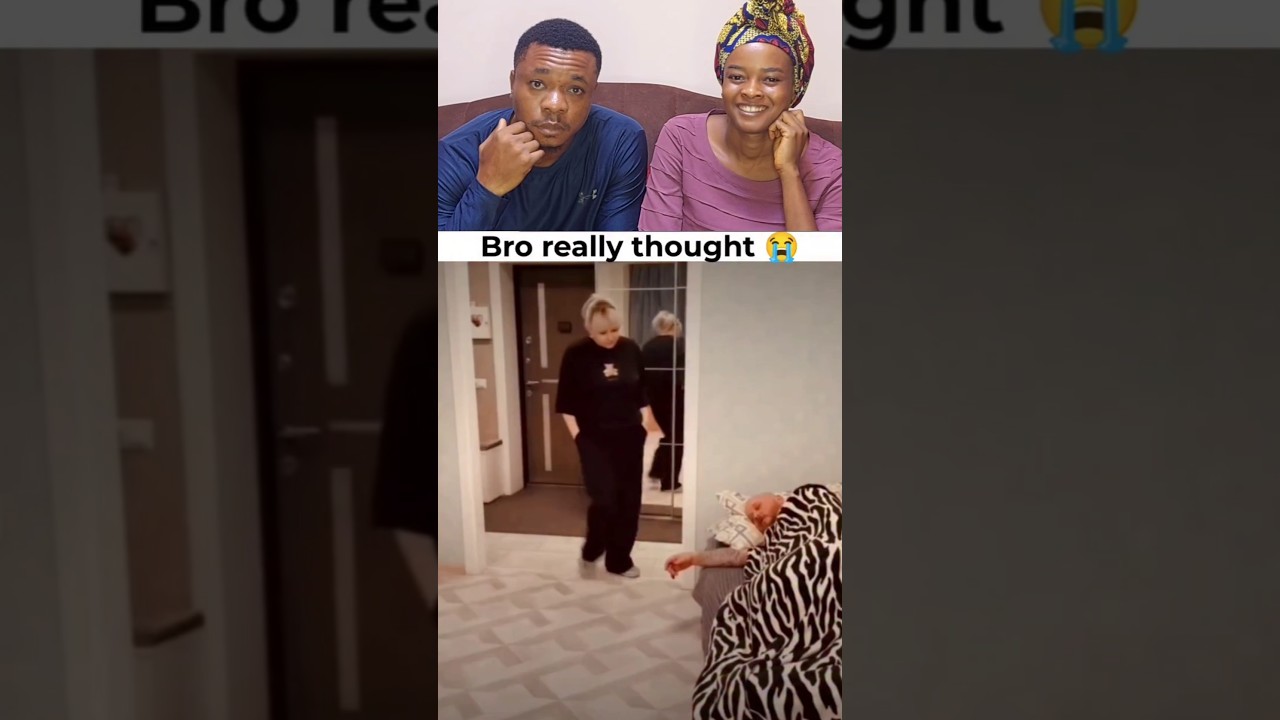 Bro really thought she left 🤣🤣🤣 #ukreels #usareels #funnyreels #funnyvideo #reelsviral