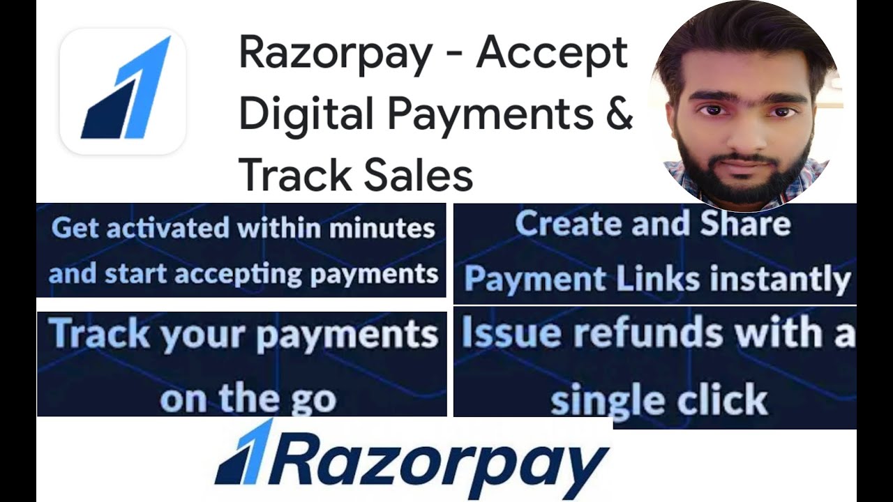 How to accept payment through RAZORPAY APP 