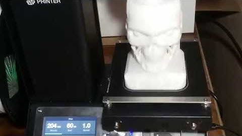 3d print timelapse of Terminator Pencil Holder on monoprice select mini v2