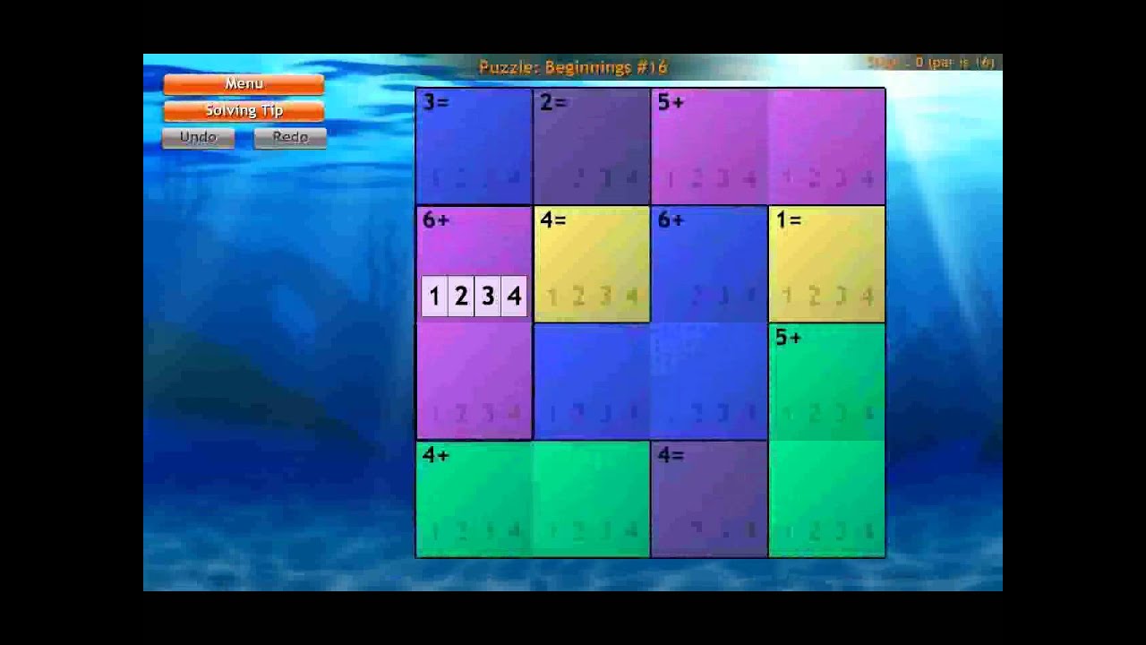 Everyday Genius: SquareLogic Gameplay/Overview