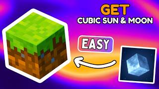 How To Download Cubic Sun &amp; Moon For Minecraft Java 26.1.2 | Minecraft Resource Pack