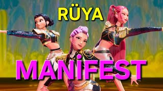 MANİFEST-RÜYA(speed up) K-pop demon hunters parody music clip