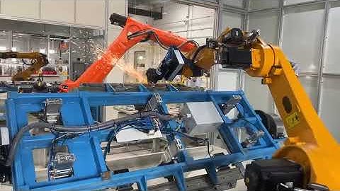 Robot Automation for BYD car automation installation line