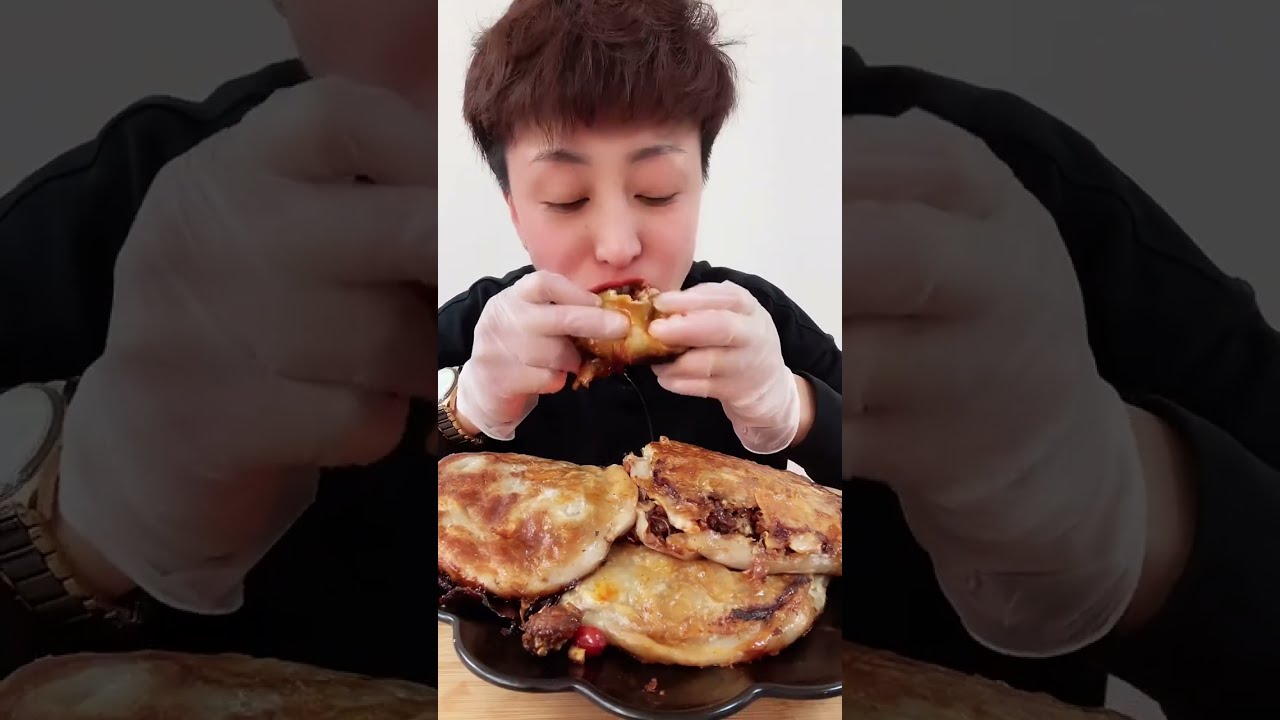 《Mukbang 》flat bread Miao 
