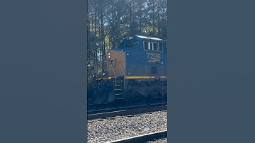 CSX 7226’s NF K5LA Awesome Doppler Effect!