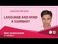 Language and mind: a summary
