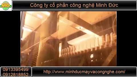 Công ty cổ phần công nghệ Minh Đức   Hệ thống dây chuyền sản xuất nước ngọt đóng chai