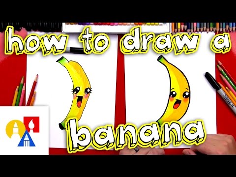 How To Draw Cartoon Banana