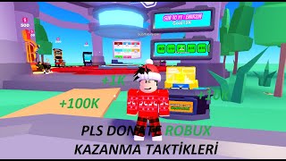🤑PLS DONATE ROBUX KAZANMA TAKTİKLERİ!