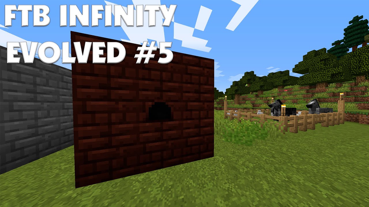 Minecraft FTB Infinity Evolved EXPERT – Доменная печь и кирка с ...