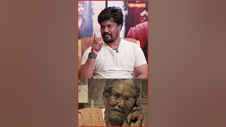 Cameraman மேல கோவபட்டுட்டாரு Bharathiraja... - JB Britto | Niram Maarum Ulagil