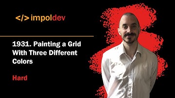 Painting a Grid With Three Different Colors | LeetCode 1931 - Python