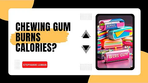 Is it true that chewing gum burns calories?