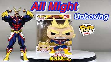 Funko Pop All Might 10 in. Unboxing & Review - My Hero Academia