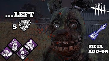 Springtrap - build with generator regression | Dead by Daylight No Commentary |