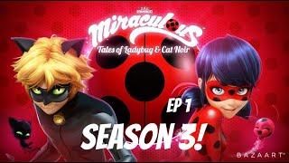 Miraculous Ladybug SEASON 3 EPISODE 1 **CHAMELEON**\\English Dub//
