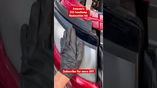 Headlight restoration kit from Amazon, will this work? #diymechanic #diycarrepair #headlight