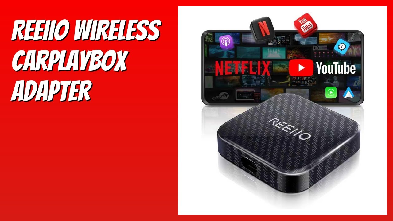 REVIEW (2026): REEIIO Wireless CarPlayBox Adapter. Features